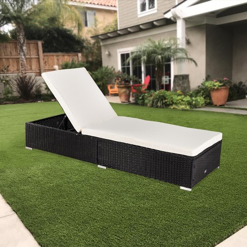Oshion sun lounger - lounger, rattan