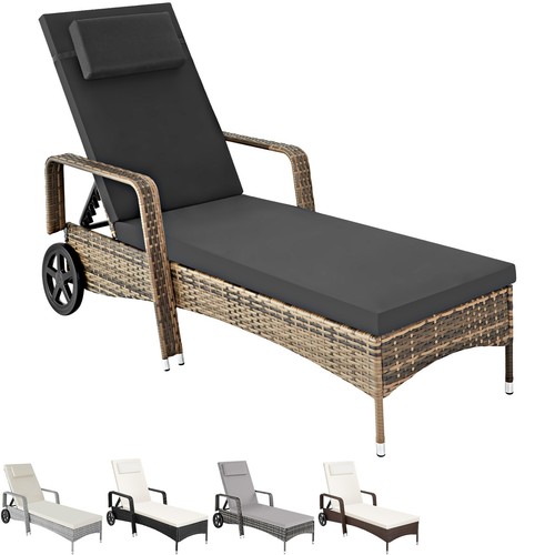 Sun lounger rattan - lounger,