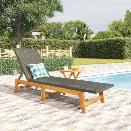 Sun lounger with - sun,