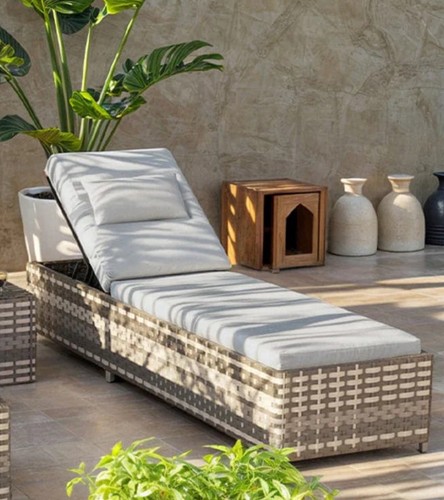Vancouver rattan sun - sun, lounger