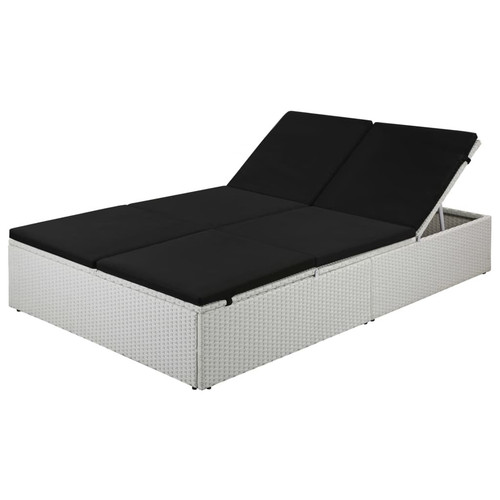Sun lounger with - with, poly