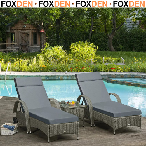 Set sun lounger cushions - of,