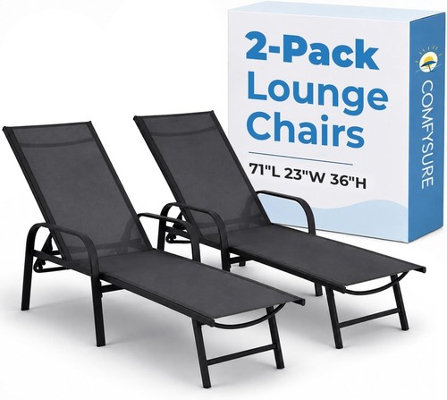 Comfysure metal outdoor lounge - comfysure,