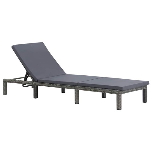 Sun lounger with - lounger, poly
