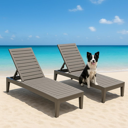 Outdoor chaise lounge - outdoor, set