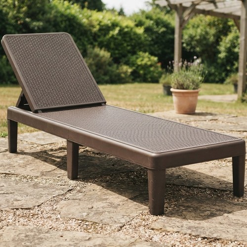 Garden sun lounger - garden, pp