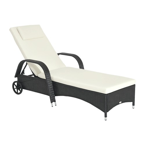 Outsunny adjustable wicker - adjustable,